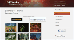 Desktop Screenshot of billmarder.com